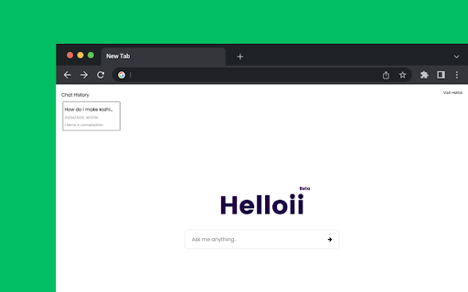 Helloii - Chrome Extension