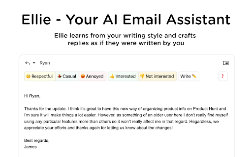 Ellie - Chrome Extension