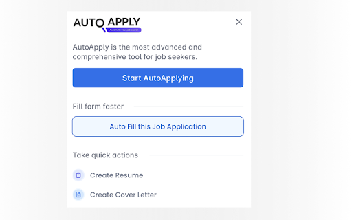 AutoApply Jobs - Chrome Extension