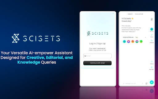 Scisets AI - Chrome Extension