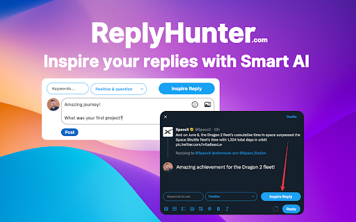 Reply Hunter - Chrome Extension