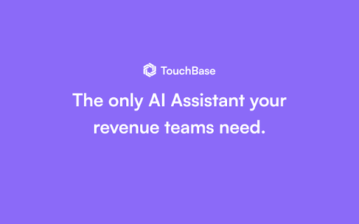 TouchBase - Chrome Extension