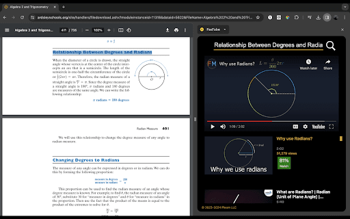 VidZoom - Chrome Extension Website screenshot