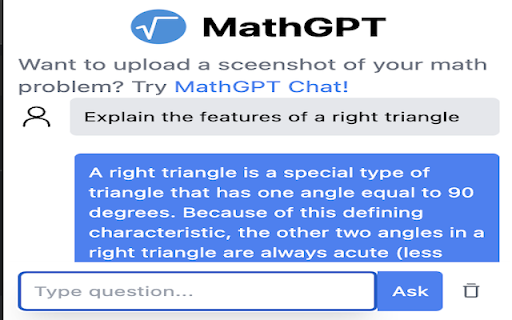 MathGPT - Chrome Extension