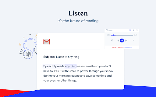 Speechify - Chrome Extension