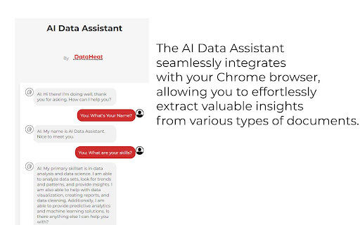 DataHeat Chrome Extension - Chrome Extension