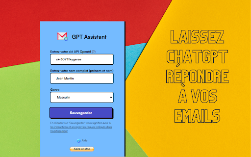 QuickResponse for Gmail - Chrome Extension Website screenshot