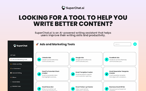 SuperChat.ai - Chrome Extension