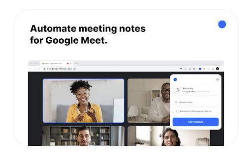 NoteTaker - Chrome Extension Website screenshot