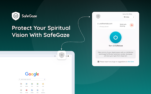 SafeGaze - Chrome Extension