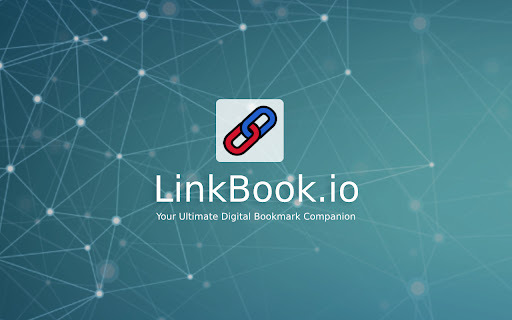 LinkBook.io - Chrome Extension Website screenshot