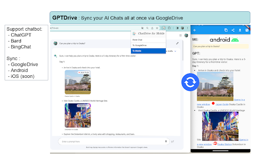 GPTDrive - Chrome Extension