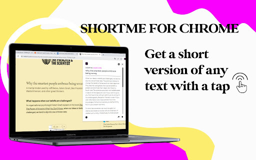 ShortMe - Chrome Extension