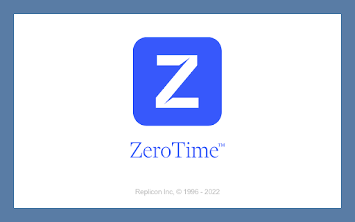 Replicon ZeroTime™ Browser Extension - Chrome Extension