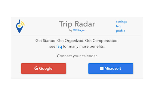 Roger’s Trip Radar - Chrome Extension