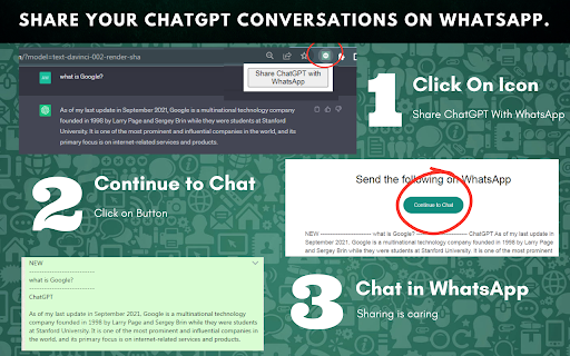 ChatGPT for WhatsApp - Chrome Extension