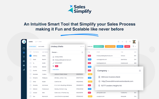 SalesSimplify - Chrome Extension