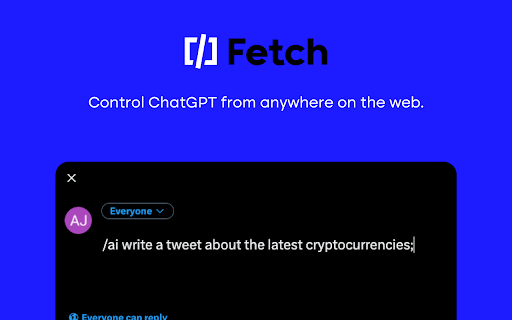 Fetch - Chrome Extension