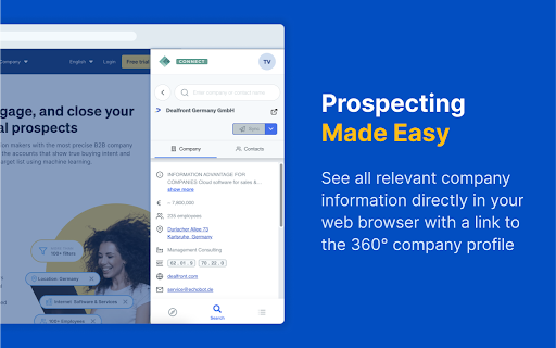 Dealfront Connect - Chrome Extension