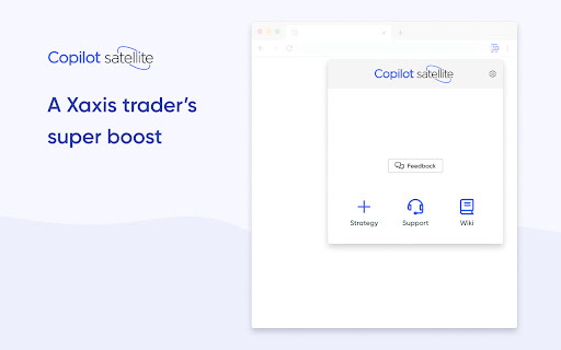 Xaxis Copilot Satellite - Chrome Extension Website screenshot