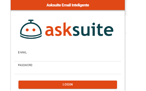 Asksuite - Chrome Extension Website screenshot