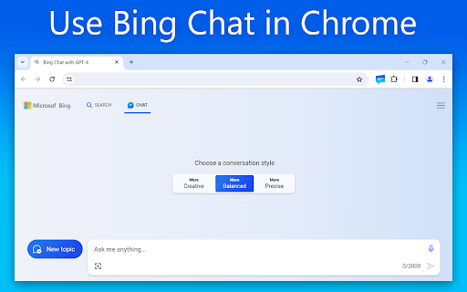 Bing GPT Chrome Extension - Chrome Extension