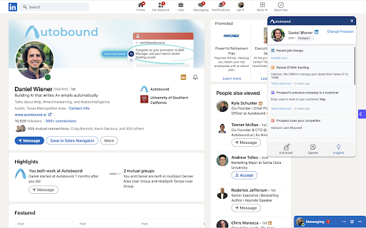 Autobound - Chrome Extension