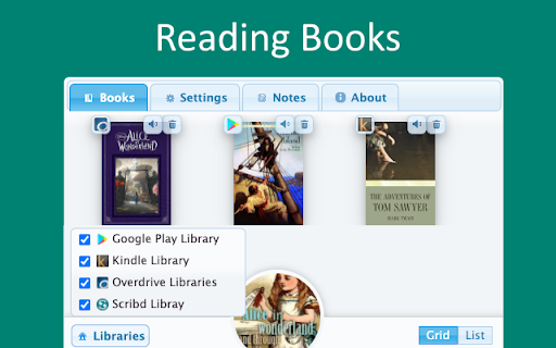 TTS Ebook Reader - Chrome Extension