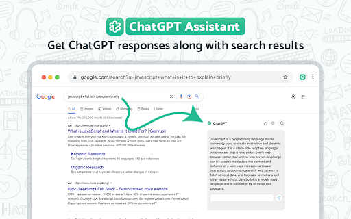 ChatGPT Assistant for Google - Chrome Extension