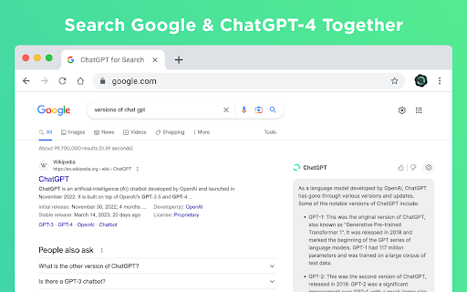 ChatGPT Chrome Extension - Chrome Extension