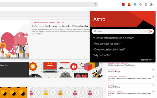 Astro - Chrome Extension