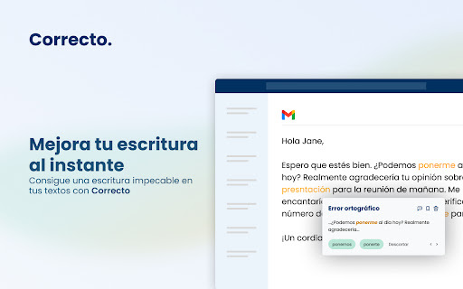 Correcto - Chrome Extension