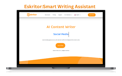 Eskritor - Chrome Extension