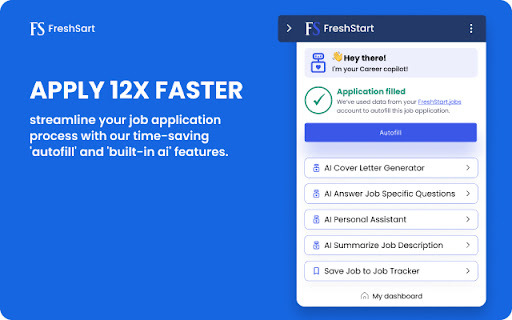 FreshStart.jobs - Chrome Extension