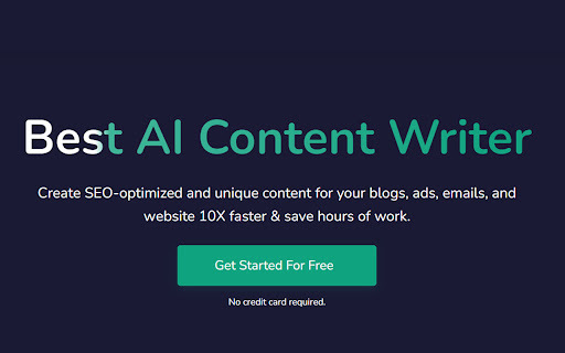 Free AI Writer and Text Generator - Chrome Extension