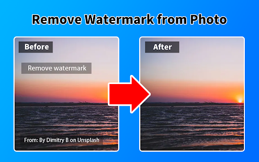 Watermark Remover from Photo | Inpaint - Chrome Extension