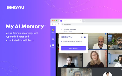 My AI Memory™ by SEEYOU - Chrome Extension