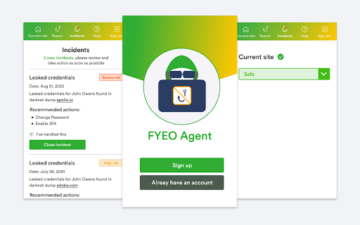 FYEO Agent - Chrome Extension