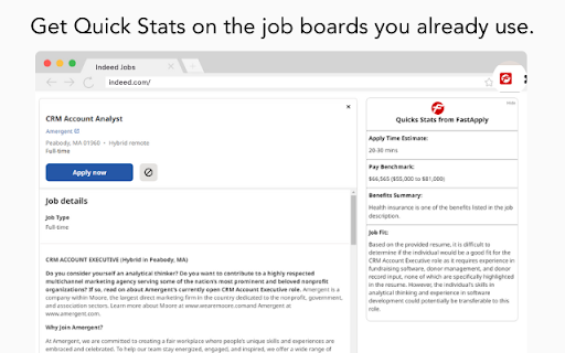 FastApply - Chrome Extension
