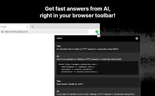 Halist AI - Chrome Extension