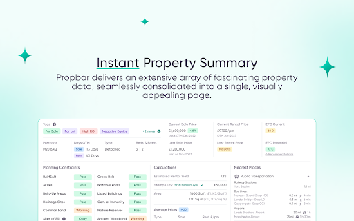 Propbar - Chrome Extension