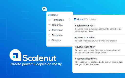 Scalenut AI Copywriter - Chrome Extension