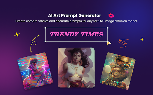 AI Art Prompt Lucky Dice - Chrome Extension