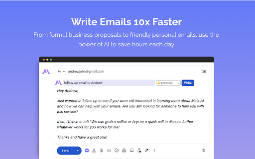 Mailr - Chrome Extension