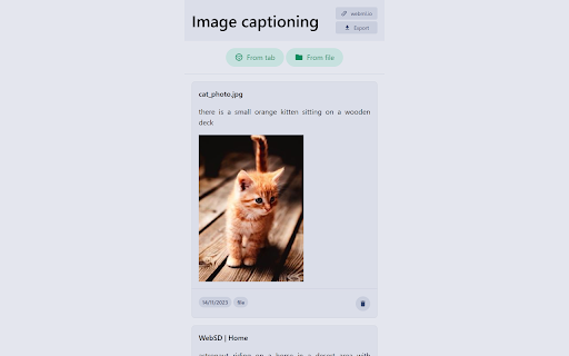 ImageCaptionify - Chrome Extension