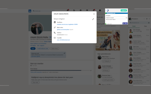 Recruiter.com.tr - Chrome Extension