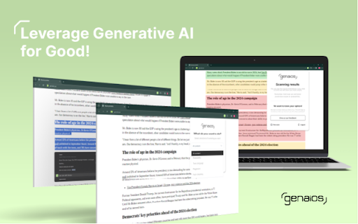 GenAIos - Chrome Extension