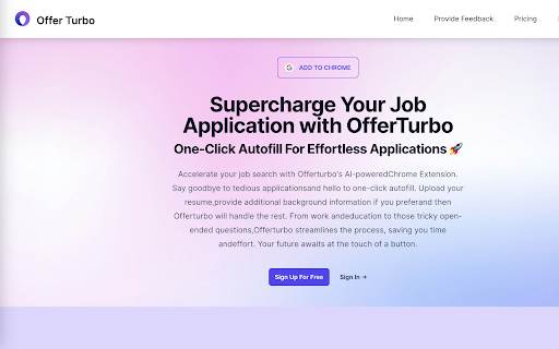 Job Application AI - Chrome Extension