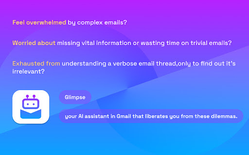 Glimpse - Chrome Extension