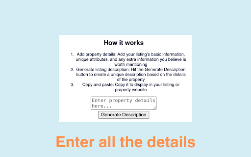 AI Writer for Realtors - Chrome Extension